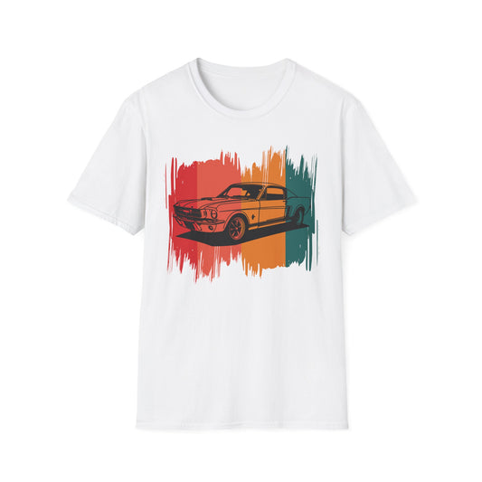 Retro Car Graphic T-Shirt