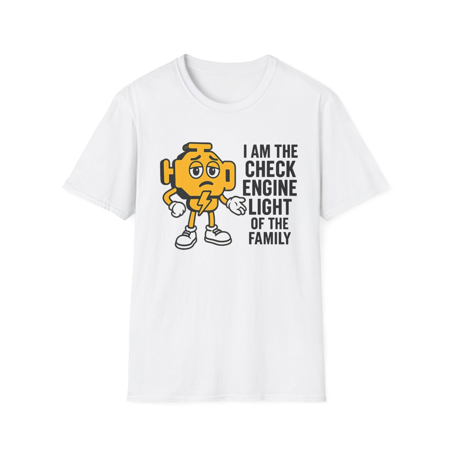 Funny Check Engine Light T-Shirt