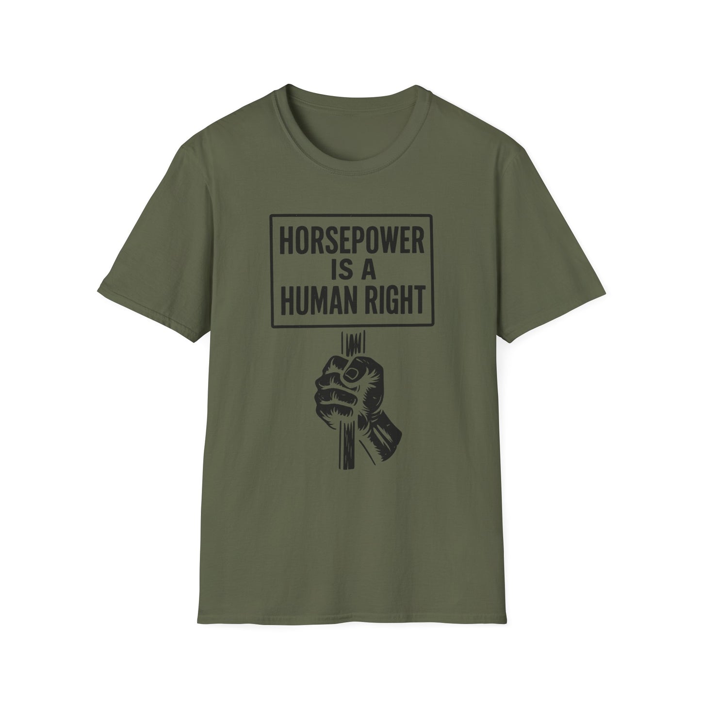 Horsepower is a Human Right T-Shirt