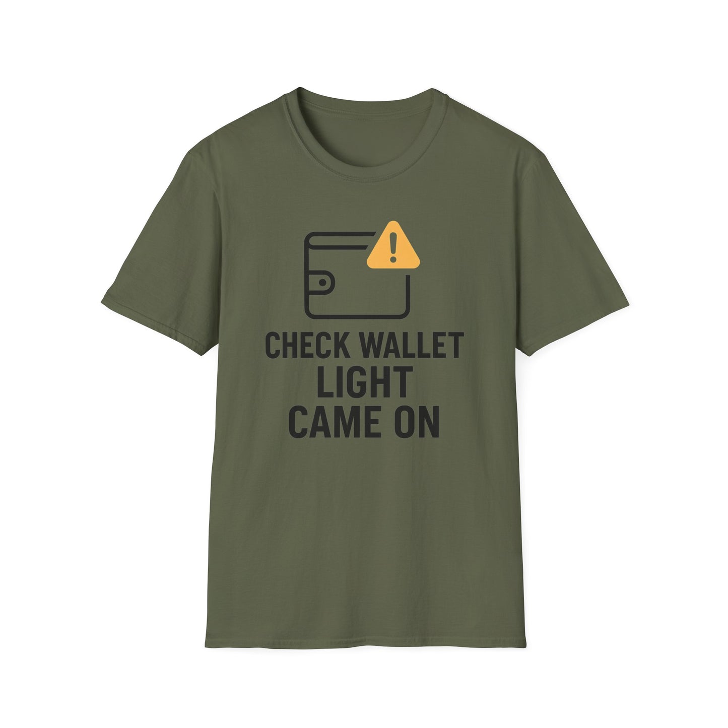 Check Wallet Light T-Shirt