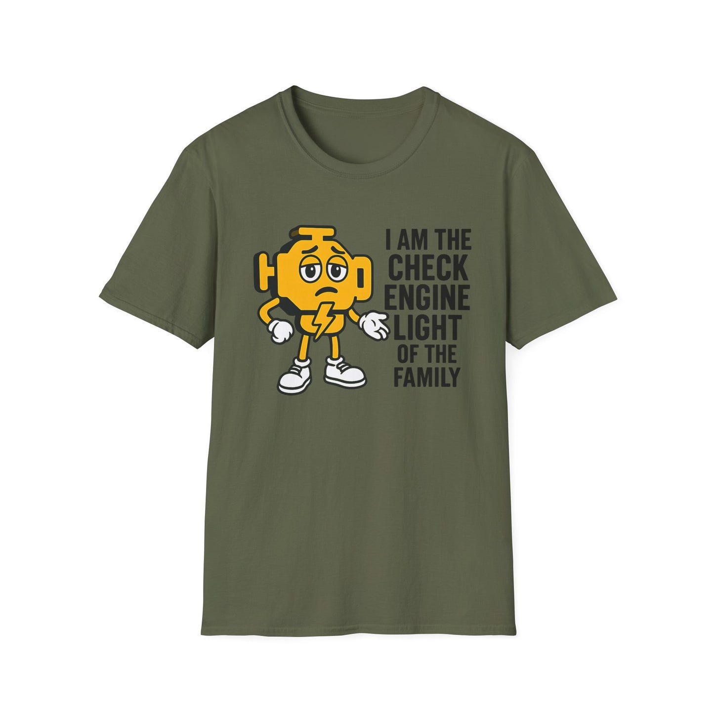 Funny Check Engine Light T-Shirt