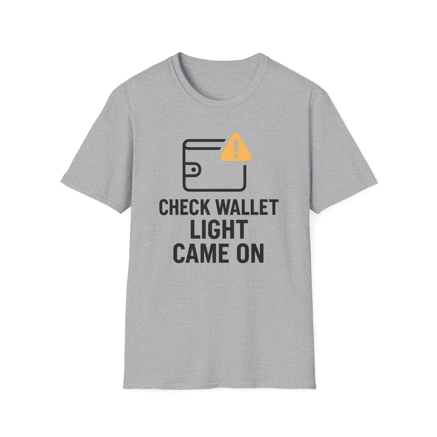 Check Wallet Light T-Shirt