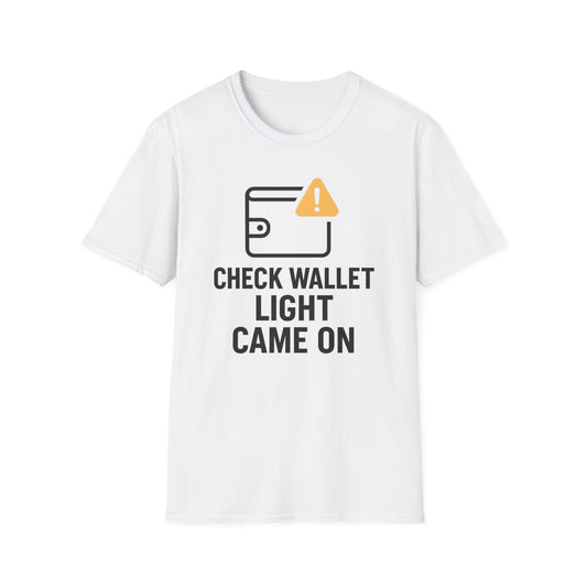 Check Wallet Light T-Shirt