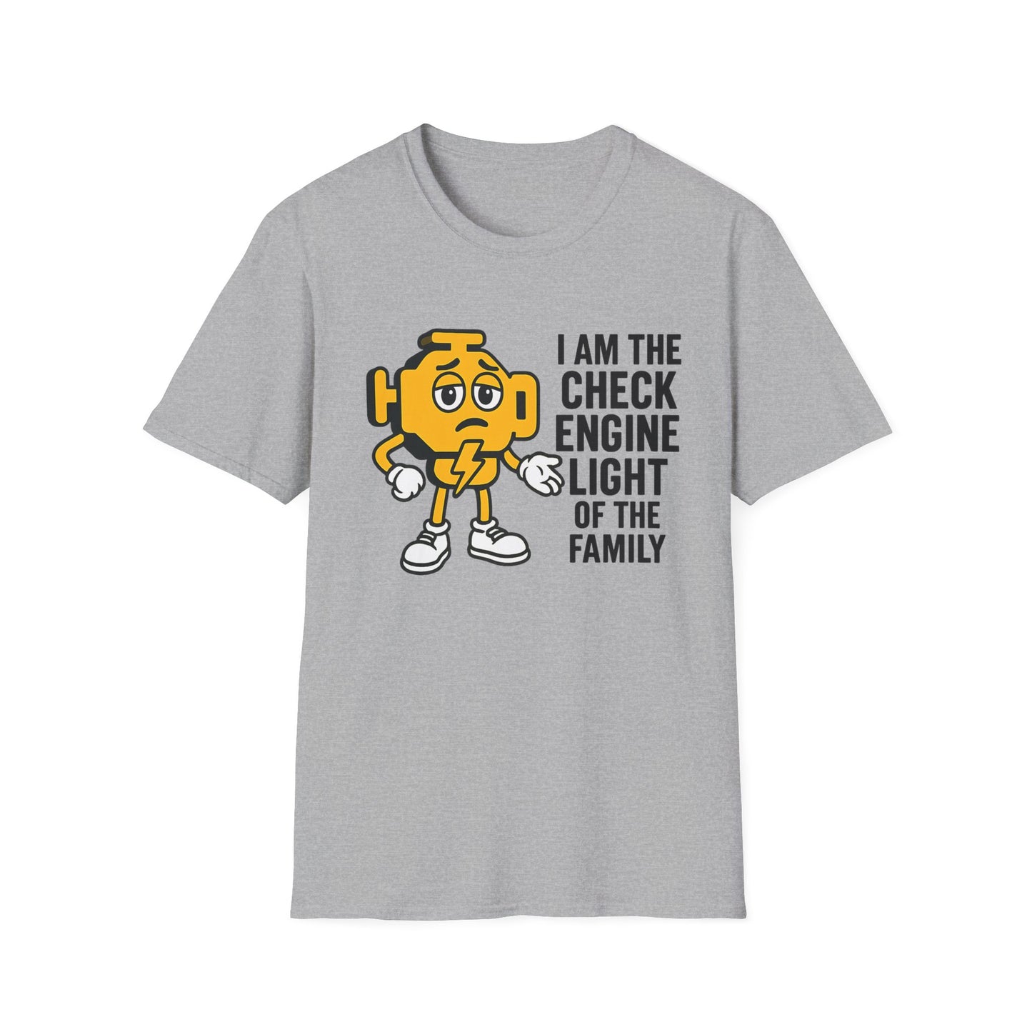 Funny Check Engine Light T-Shirt
