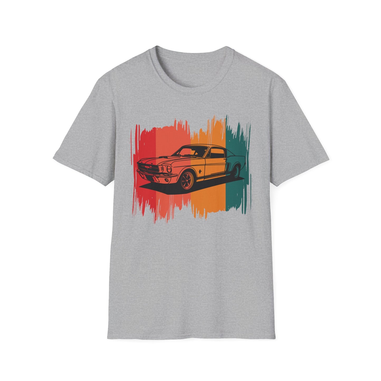 Retro Car Graphic T-Shirt