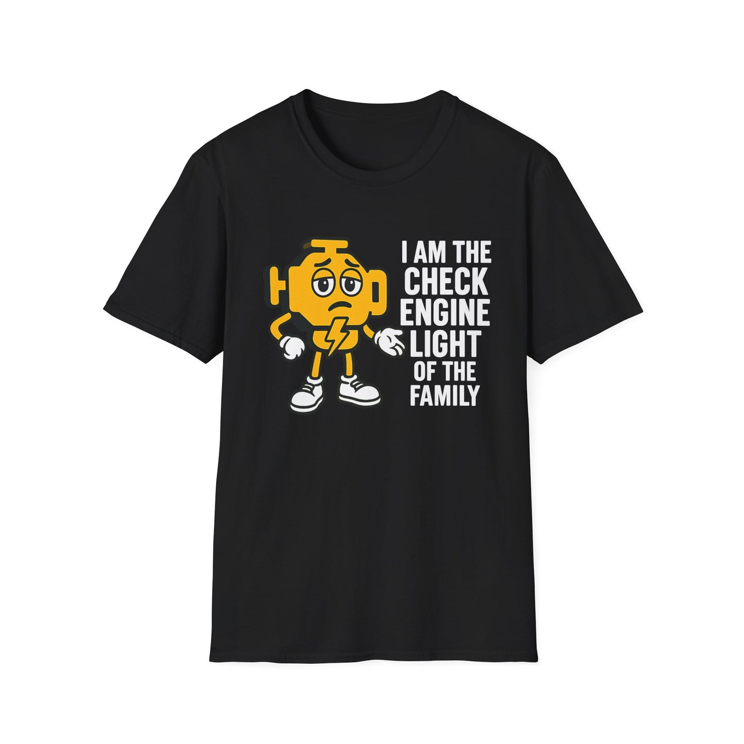 Funny Check Engine Light T-Shirt