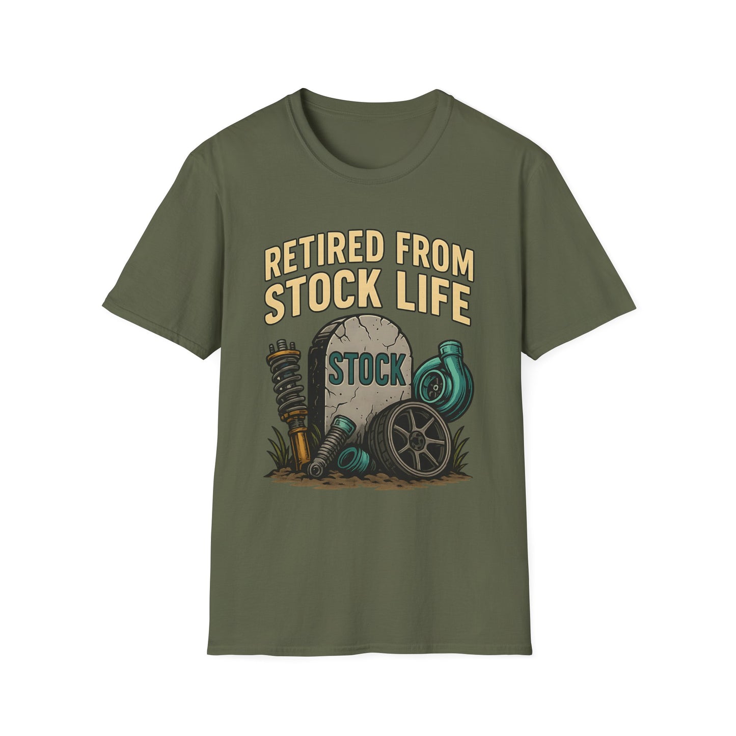 Retired from Stock Life T-Shirt