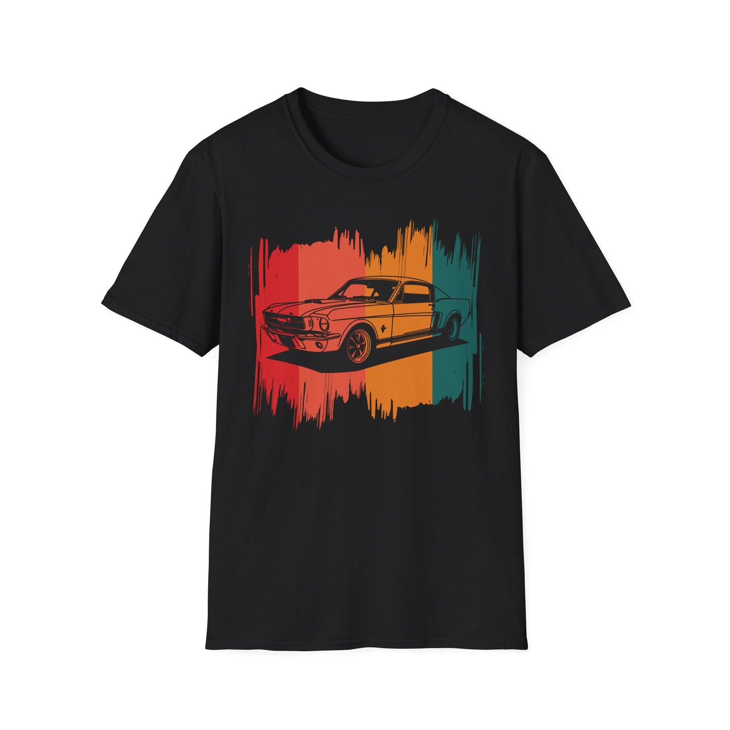 Retro Car Graphic T-Shirt