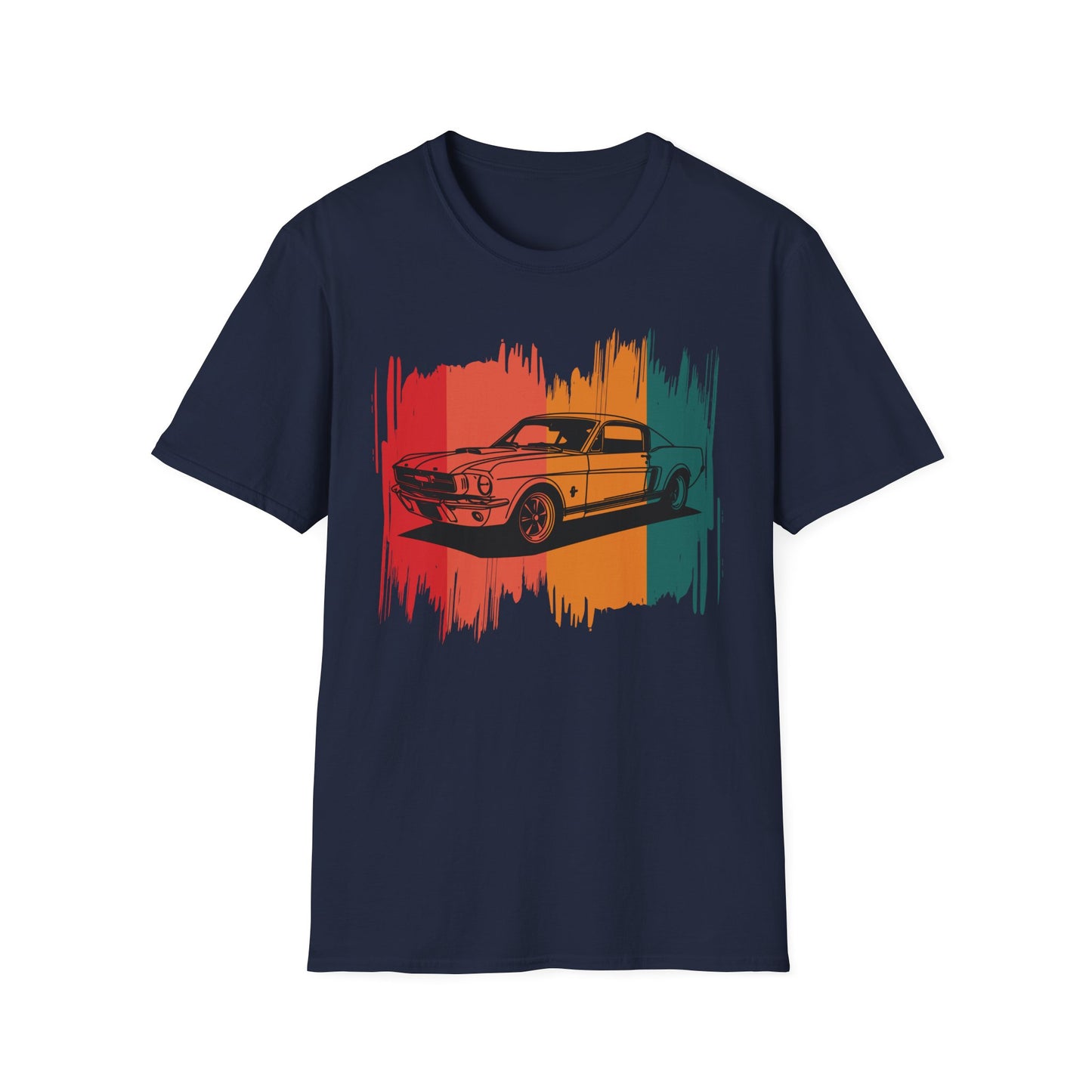Retro Car Graphic T-Shirt