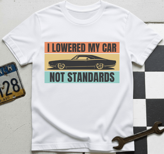 I Lowered My Car T-Shirt