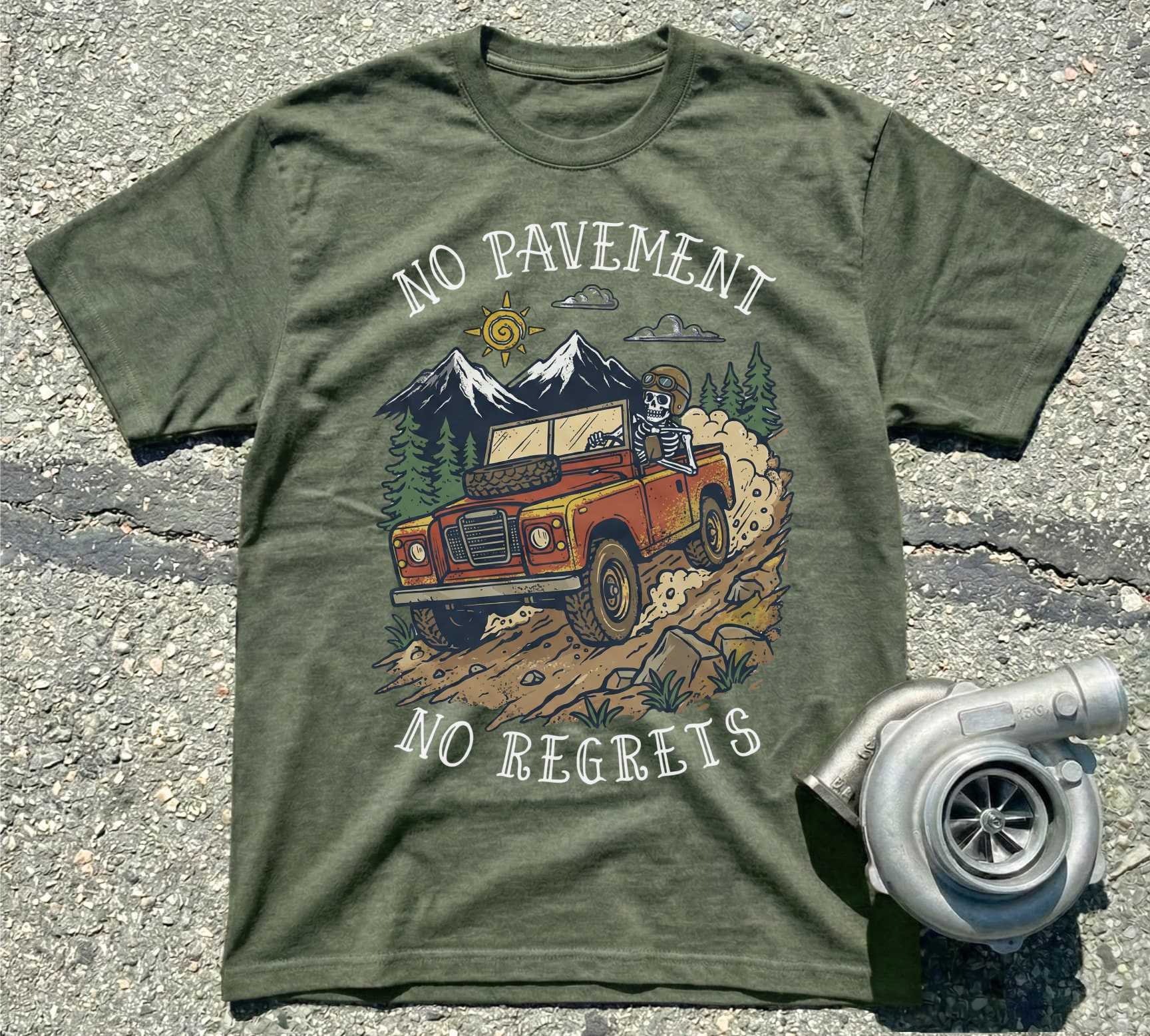 No Pavement No Regrets