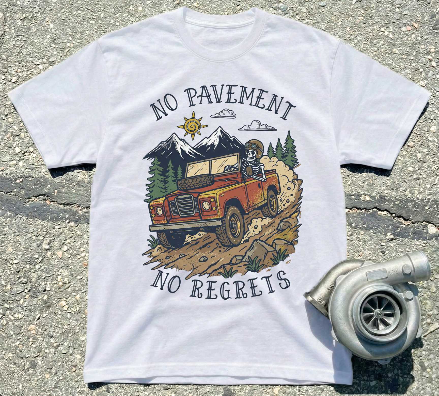 No Pavement No Regrets