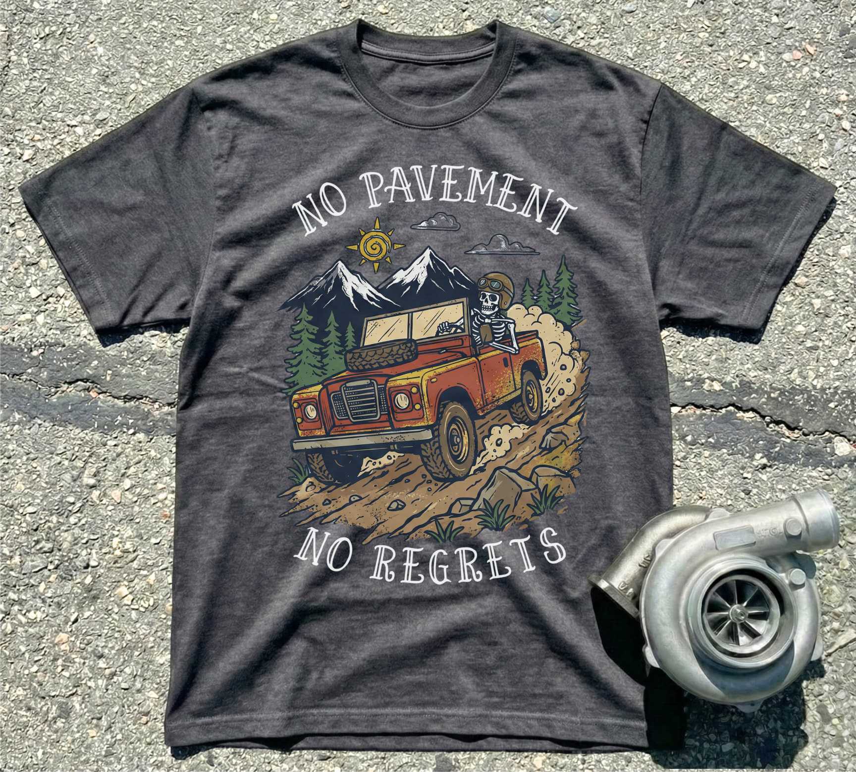 No Pavement No Regrets
