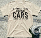 I Have Enough Cars