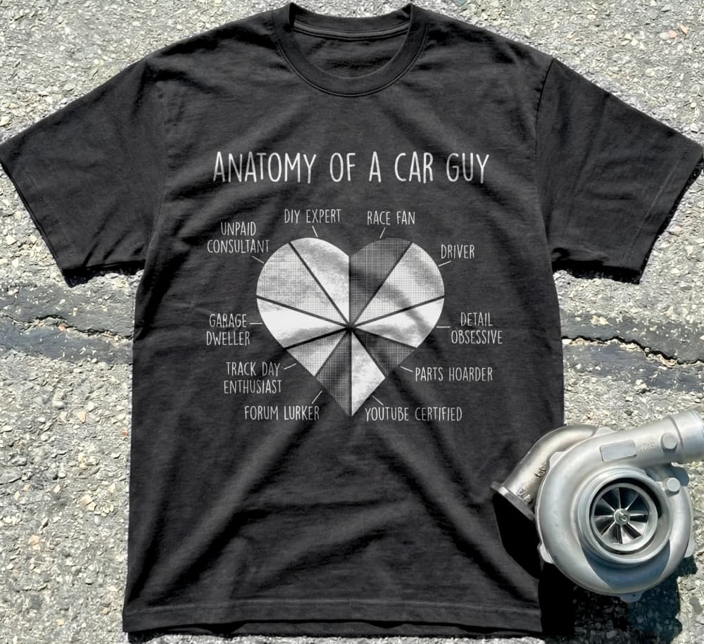 Anatomy of a Car Guy T-SHIRT