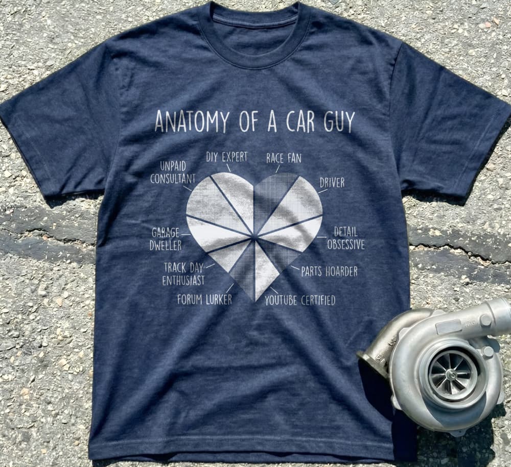 Anatomy of a Car Guy T-SHIRT