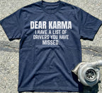 Dear Karma I Have A List
