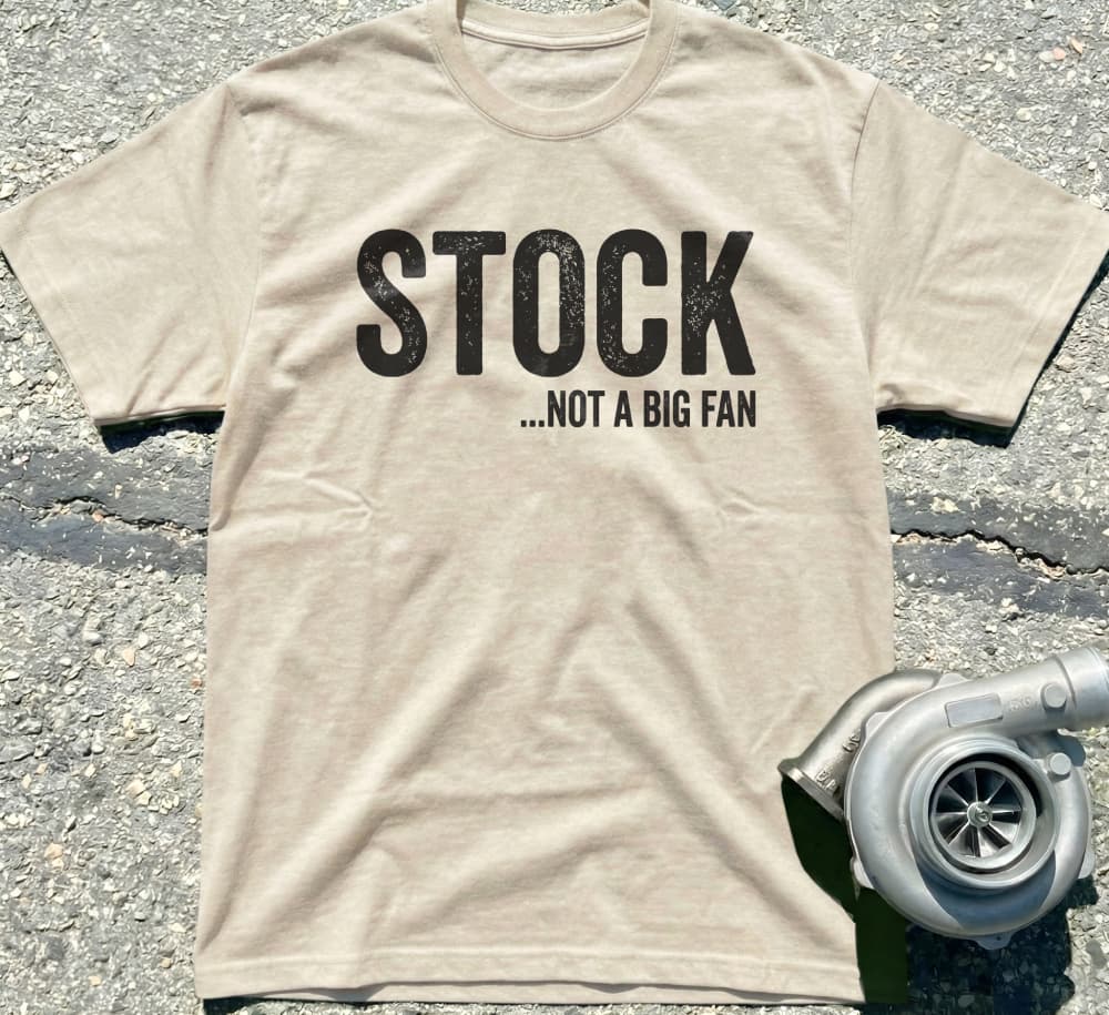 Stock..Not a Big Fan