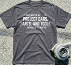 Project Cars, Parts & Tools