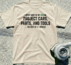 Project Cars, Parts & Tools