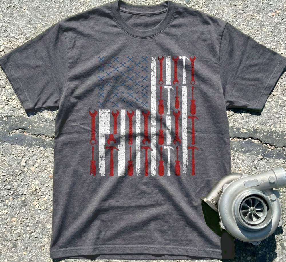 Mechanic American Flag