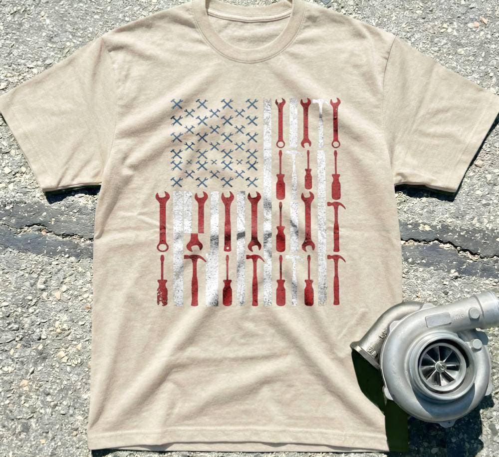 Mechanic American Flag
