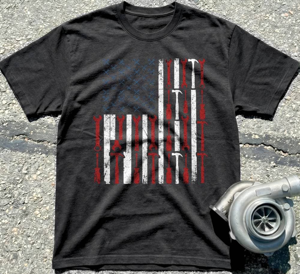 Mechanic American Flag