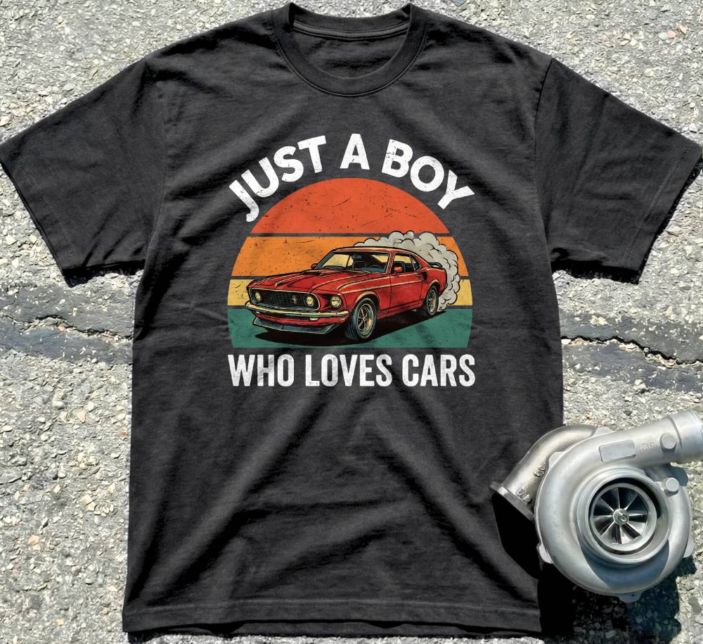 Boy Who Loves Cars