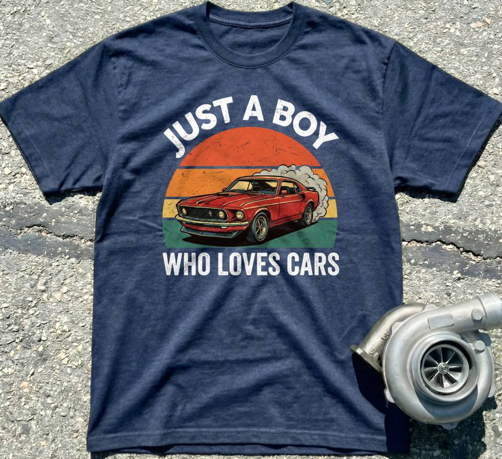 Boy Who Loves Cars