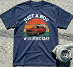 Boy Who Loves Cars