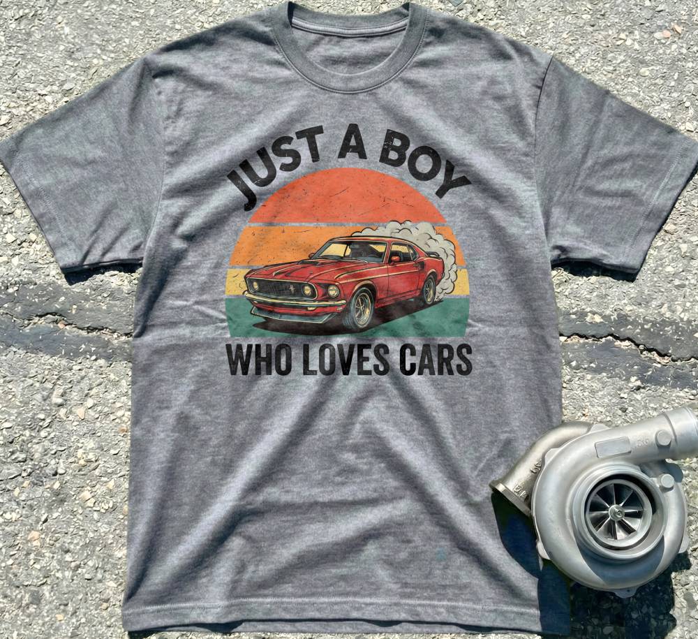 Boy Who Loves Cars