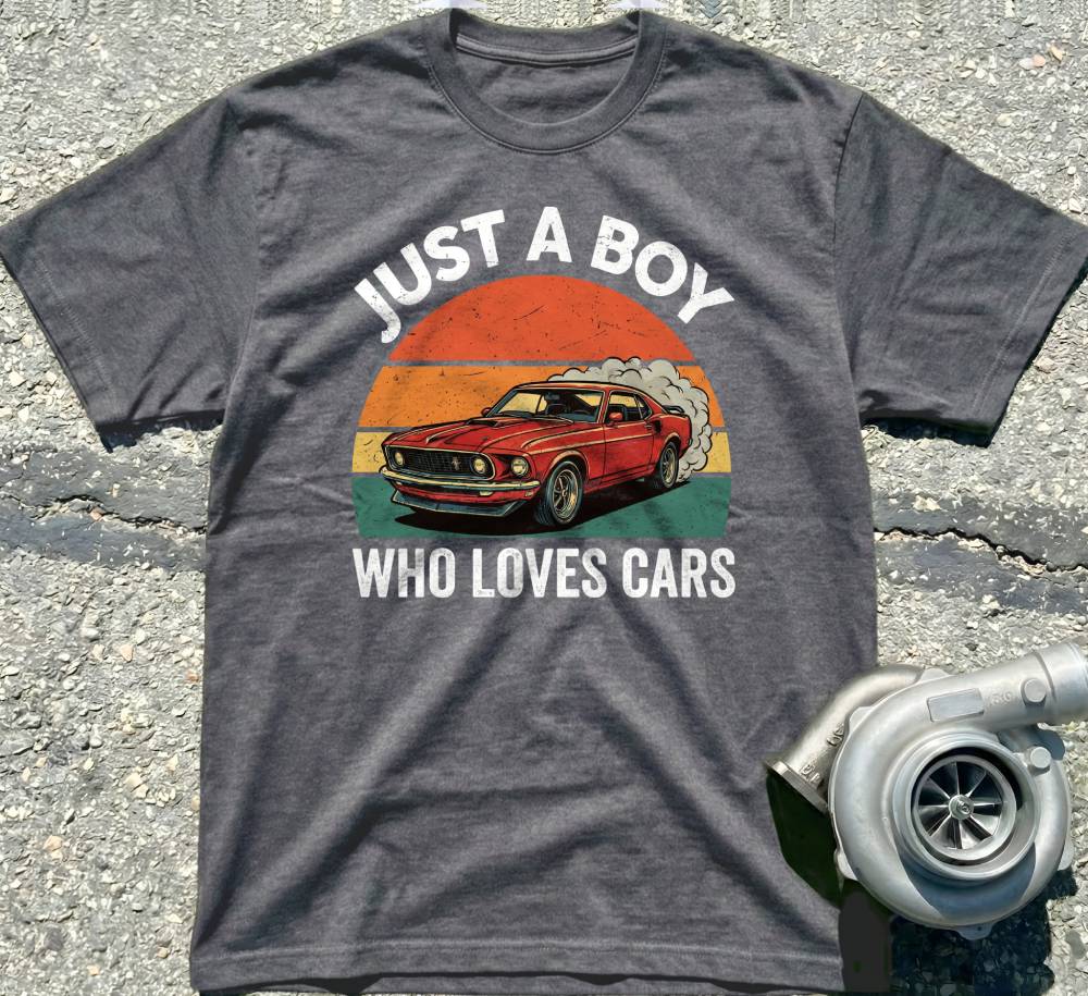 Boy Who Loves Cars