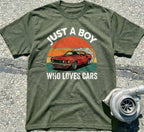 Boy Who Loves Cars