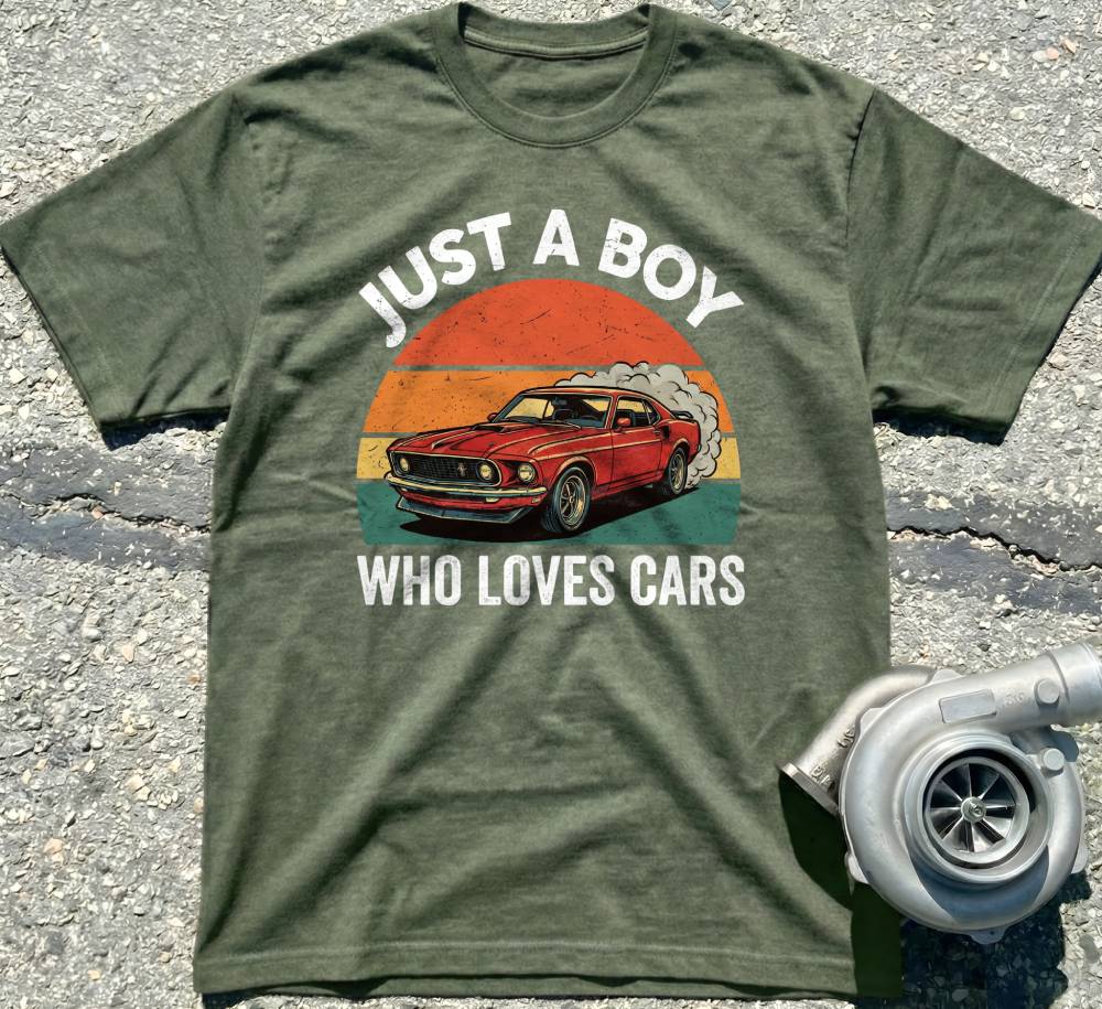 Boy Who Loves Cars
