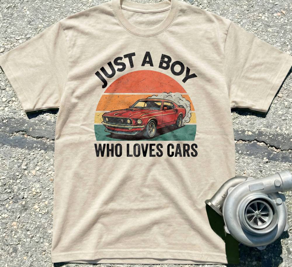 Boy Who Loves Cars