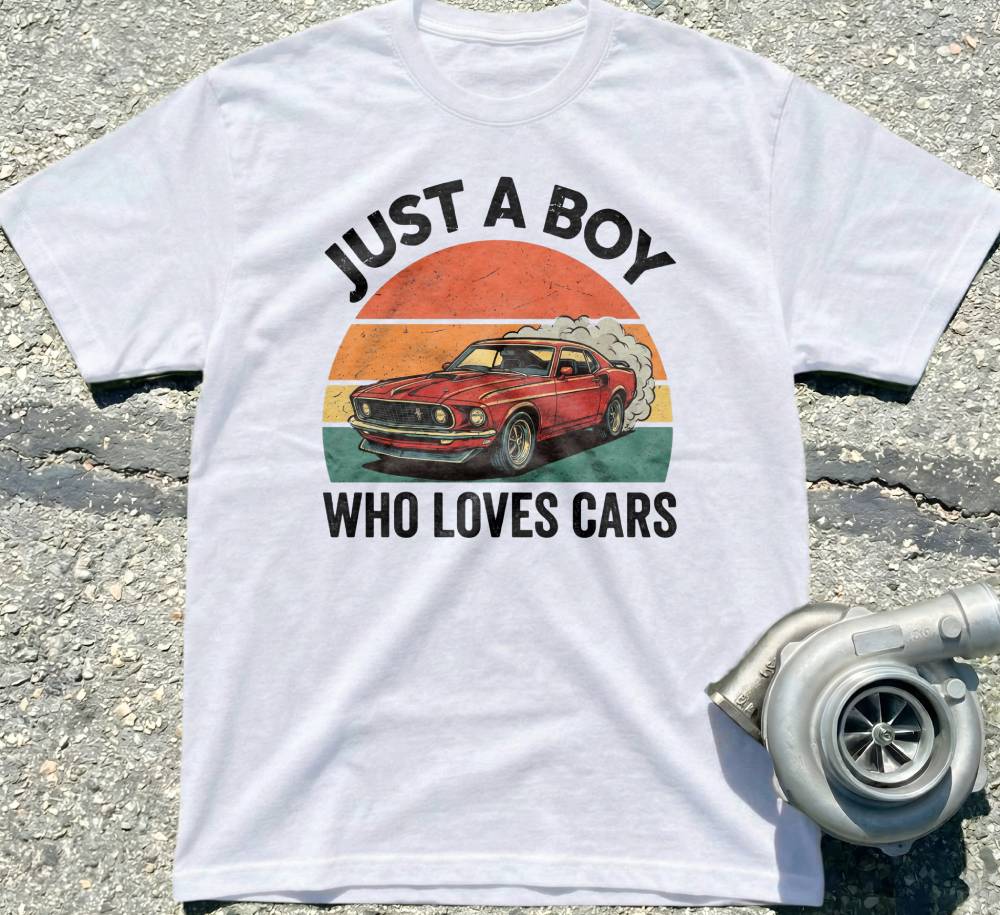 Boy Who Loves Cars