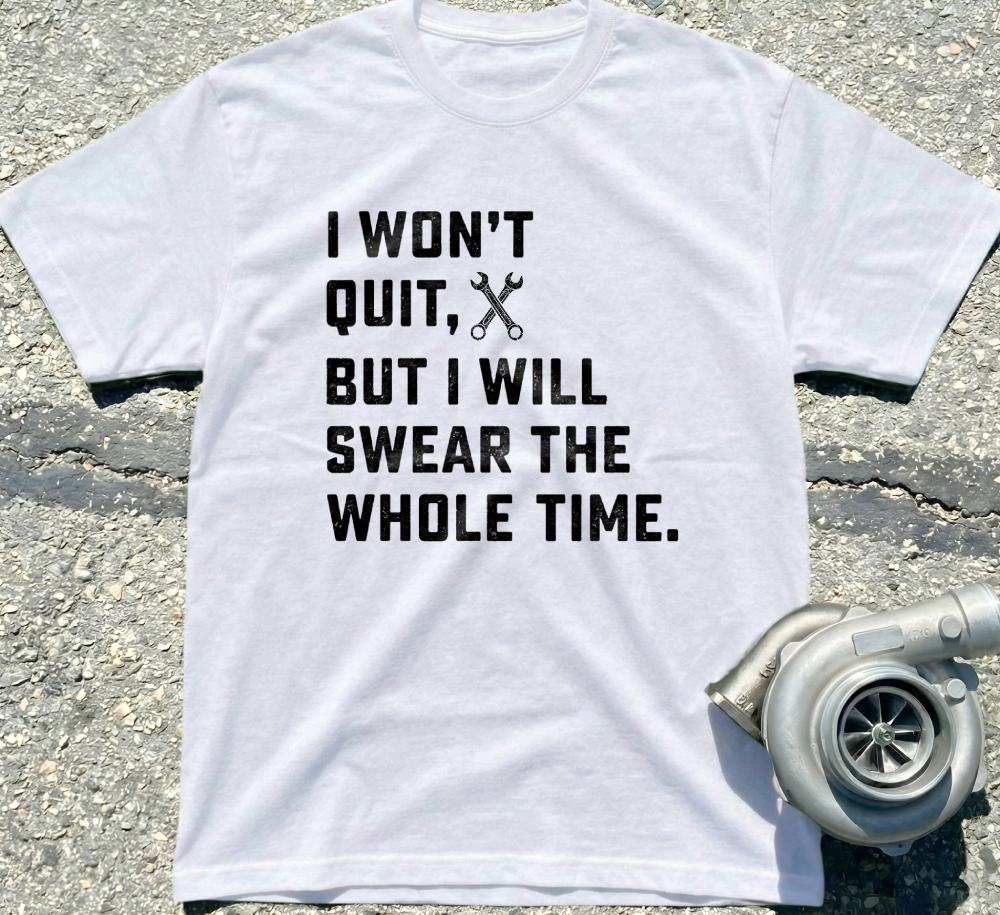 I Will Swear the Whole Time