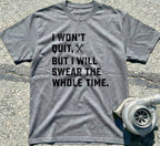 I Will Swear the Whole Time
