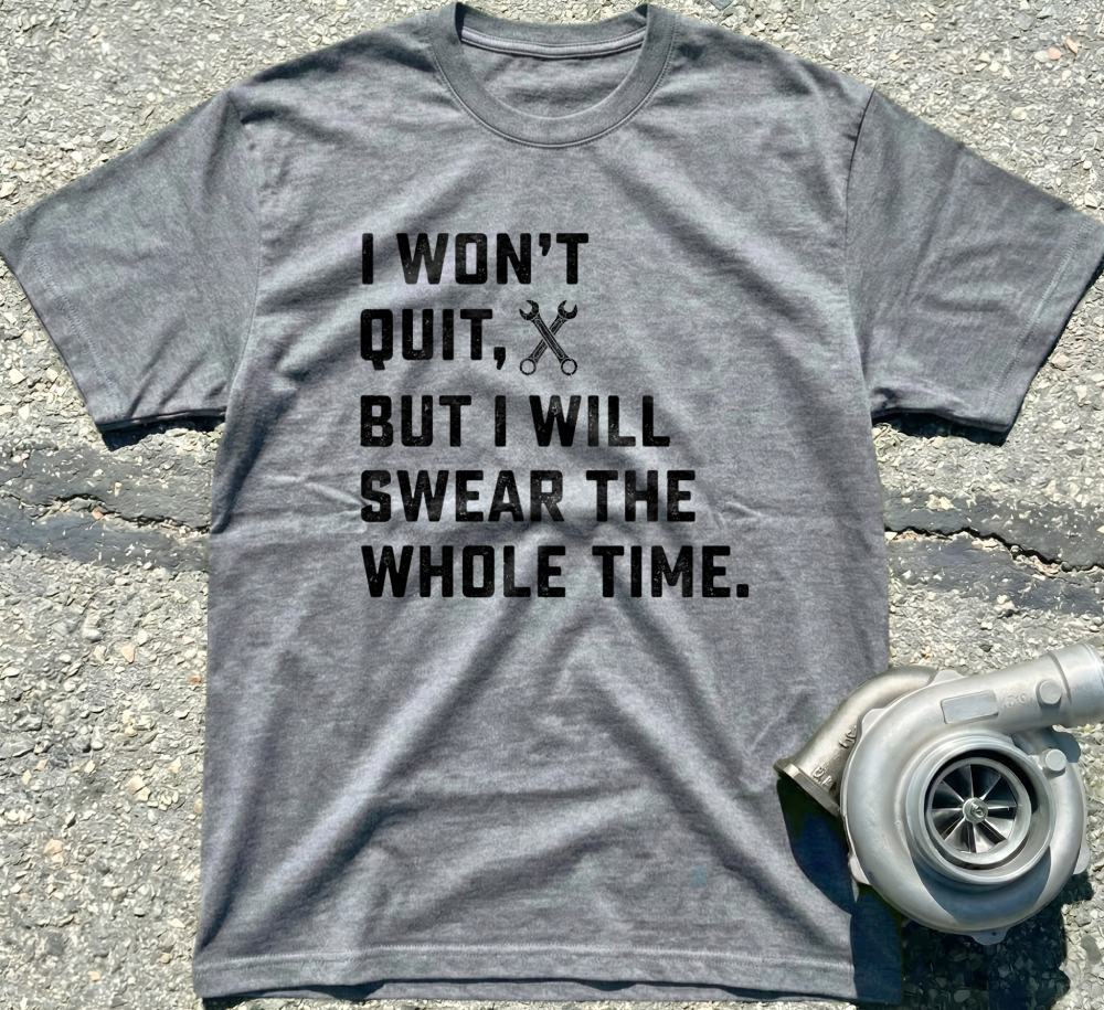 I Will Swear the Whole Time