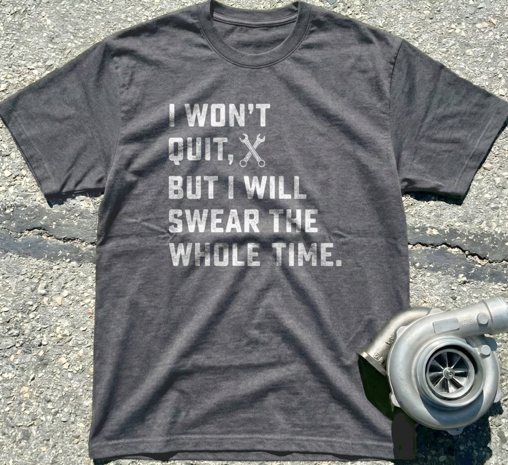 I Will Swear the Whole Time