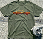 Sunset Retro Car