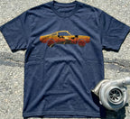 Sunset Retro Car