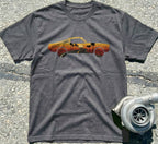 Sunset Retro Car