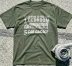 1 Bedroom 5 Car Garage