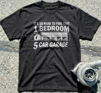 1 Bedroom 5 Car Garage