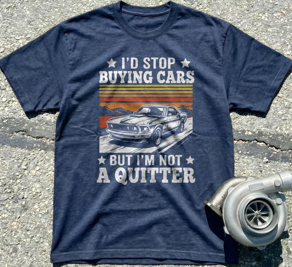 I'd Stop Buying Cars