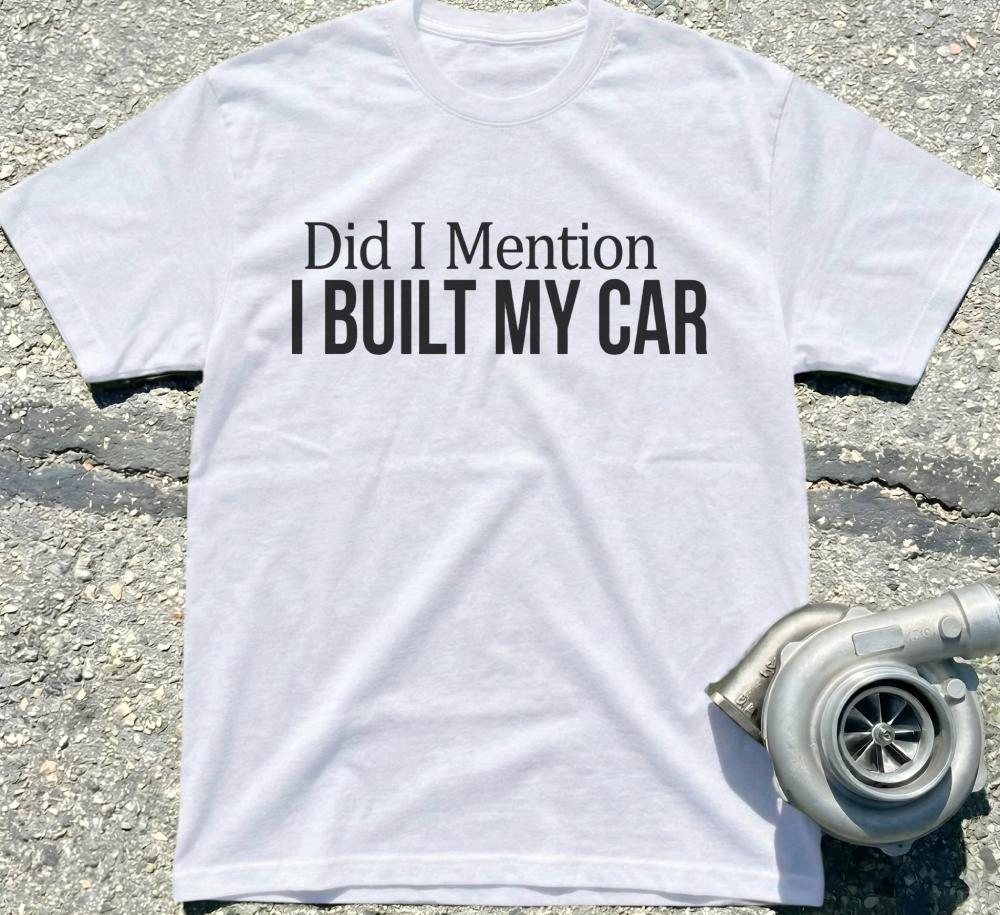 I Built My Car