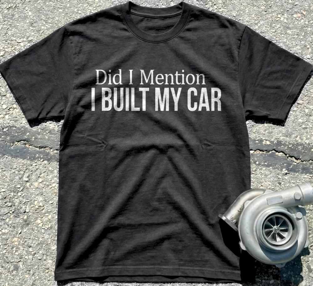 I Built My Car