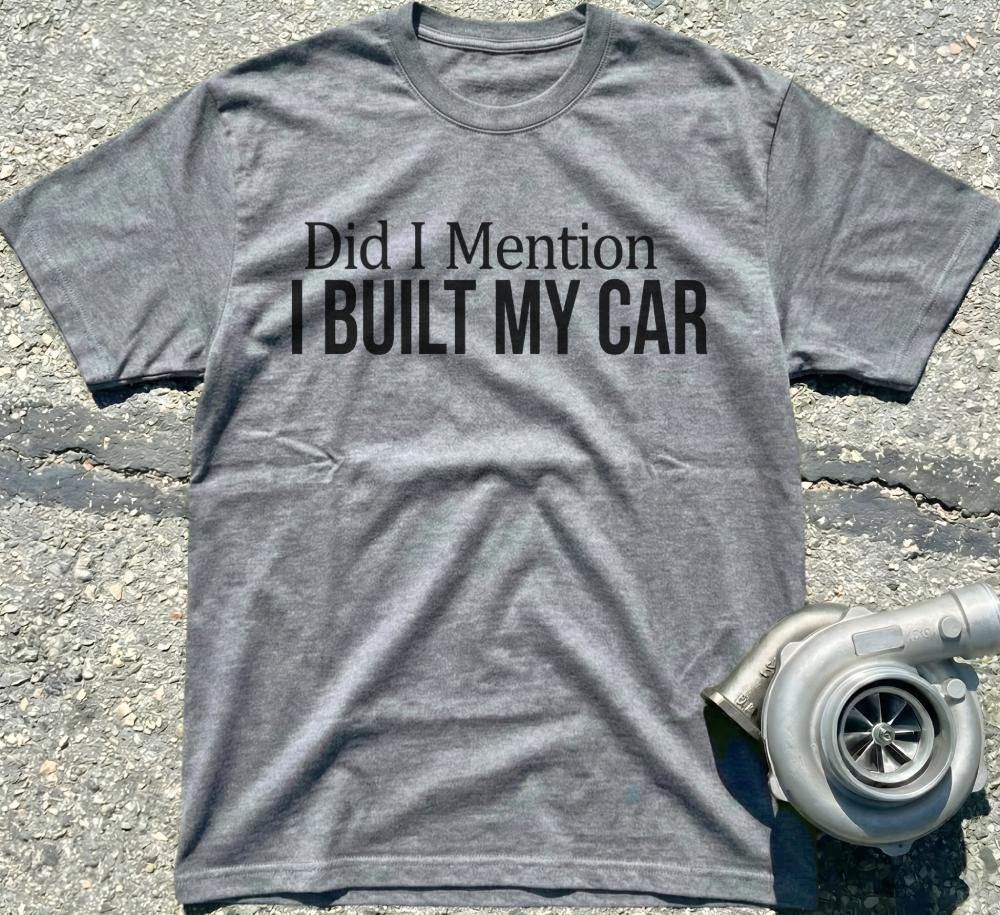 I Built My Car