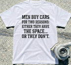 Men Buy Cars for Two Reasons